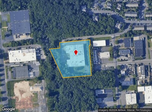  110 Pomponio Ave, South Plainfield, NJ Parcel Map