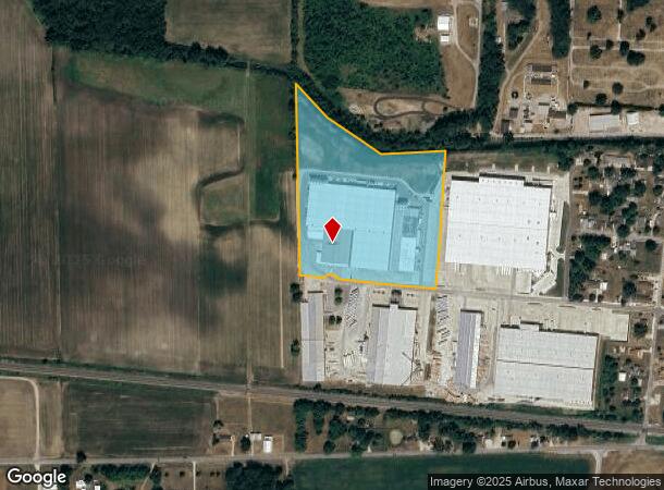  1000 W Polywood Way, Syracuse, IN Parcel Map