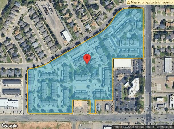  308 Frankford Ave, Lubbock, TX Parcel Map