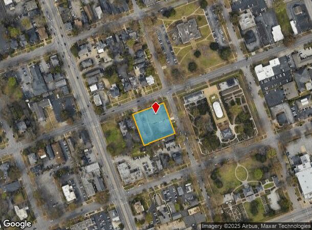 1520 Laurel St, Columbia, SC Parcel Map