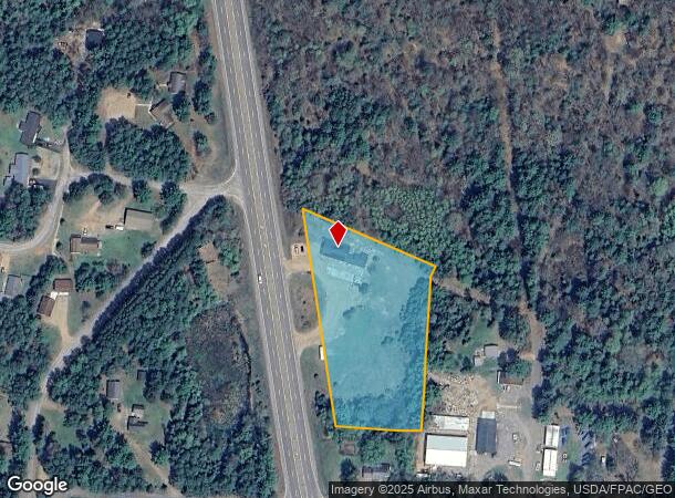7100 Ush 51, Hazelhurst, WI Parcel Map