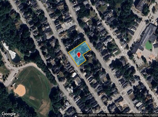 185 Summer St, Auburn, ME Parcel Map