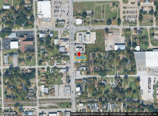 217 N Main St, Highlands, TX Parcel Map