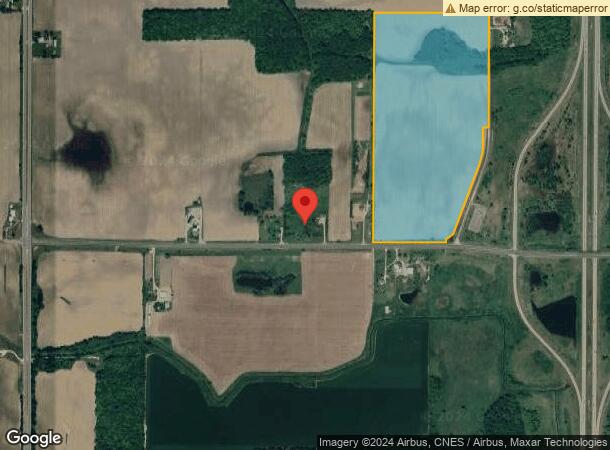  1791 E Price Rd, Saint Johns, MI Parcel Map