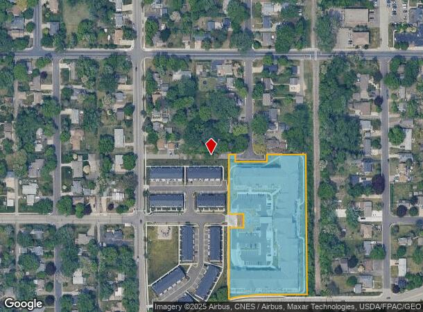 700 7Th St Nw, Saint Paul, MN Parcel Map