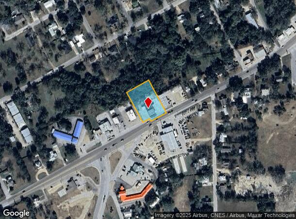  414 W Fairwinds St, Hallettsville, TX Parcel Map