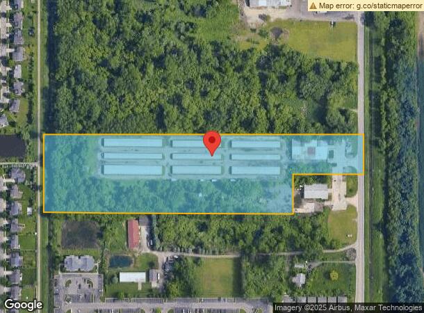  16614 Chandler Rd, East Lansing, MI Parcel Map