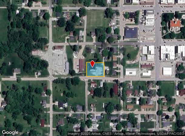 216 W Spring St, Sigourney, IA Parcel Map