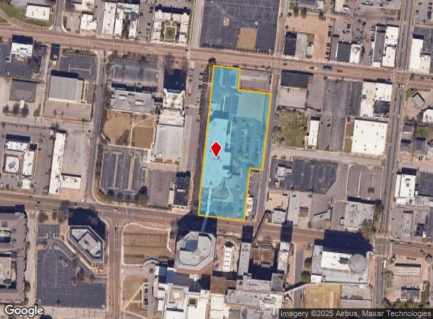 1282 Union Ave, Memphis, TN Parcel Map