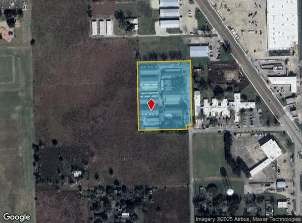 2001 Avenue F, El Campo, TX Parcel Map