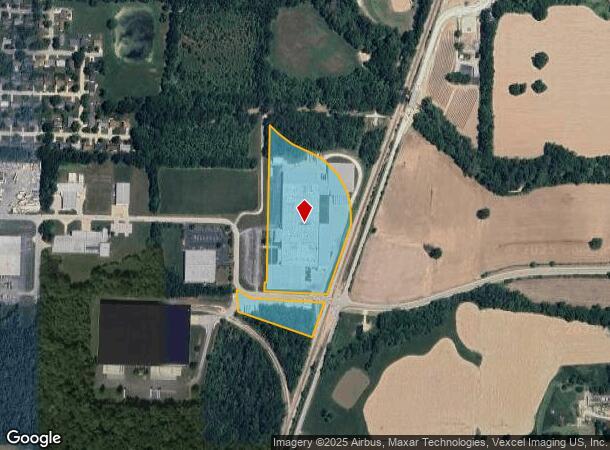  1101 Denton Rd, Pacific, MO Parcel Map