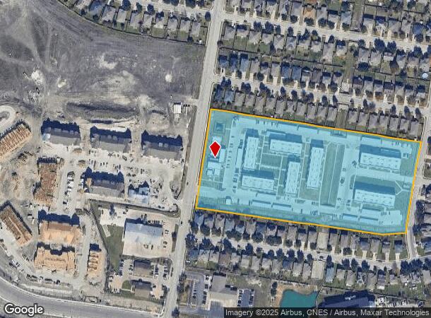  550 Exchange Blvd, Hutto, TX Parcel Map