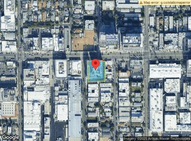  5960 W Sunset Blvd, Los Angeles, CA Parcel Map