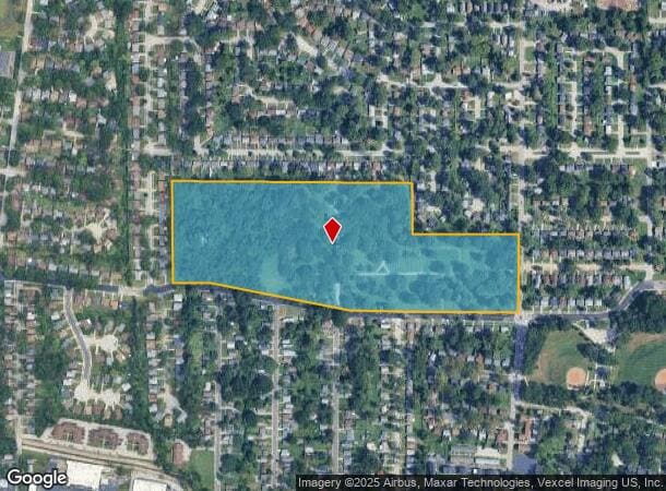 7701 Canton Ave, Saint Louis, MO Parcel Map