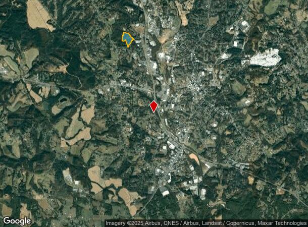  Pine Terrace Dr, Mount Airy, NC Parcel Map