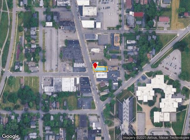  1601 Main St, Niagara Falls, NY Parcel Map