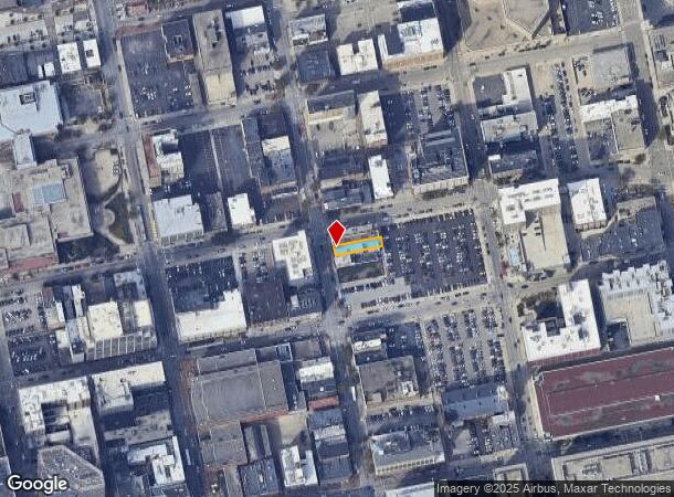  726 Main St, Cincinnati, OH Parcel Map