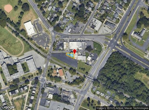 2111 Eilers Ave, Dundalk, MD Parcel Map