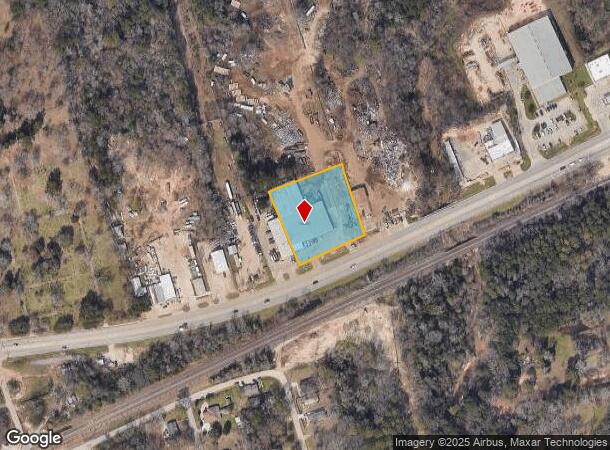 1313 E Davis St, Conroe, TX Parcel Map