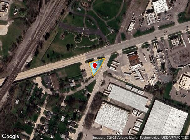 1096 N Dixie Hwy, Monroe, MI Parcel Map