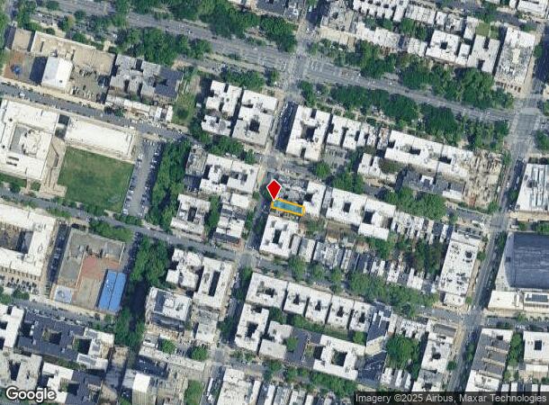  847 Franklin Ave, Brooklyn, NY Parcel Map