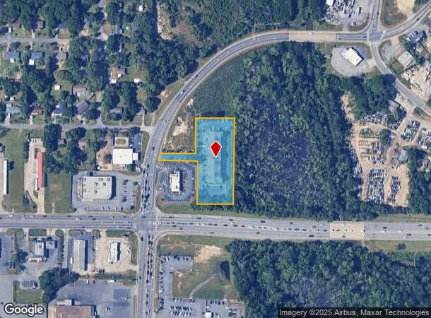  2103 Moody Rd, Warner Robins, GA Parcel Map