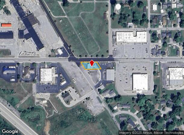 1320 W Main St, Mitchell, IN Parcel Map