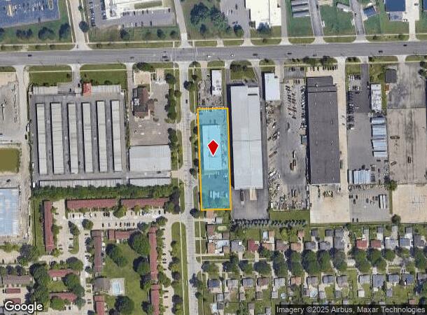  24800 Warner Ave, Warren, MI Parcel Map
