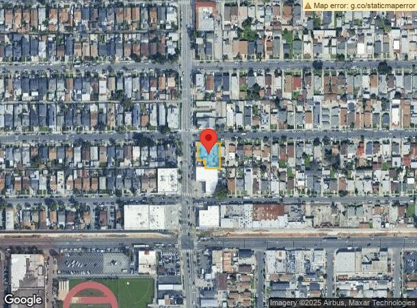  5700 S Hoover St, Los Angeles, CA Parcel Map