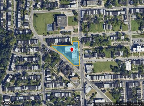 740 Poplar Grove St, Baltimore, MD Parcel Map