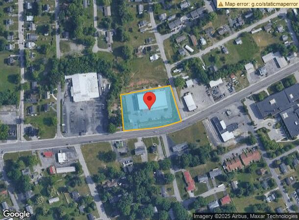  520 Roanoke St, Christiansburg, VA Parcel Map