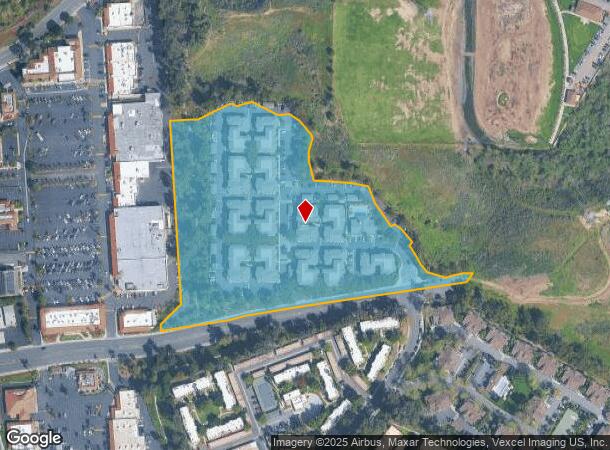  2512 Marron Rd, Carlsbad, CA Parcel Map