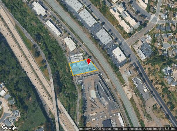 5002 Santa Fe St, San Diego, CA Parcel Map