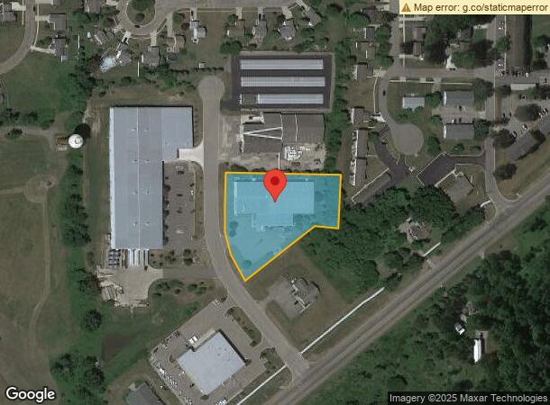  345 Wright Industrial Pkwy, Potterville, MI Parcel Map