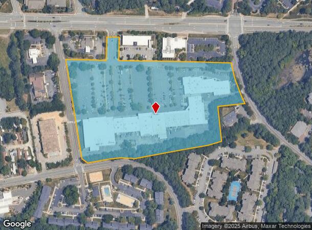  1129 Weaver Dairy Rd, Chapel Hill, NC Parcel Map