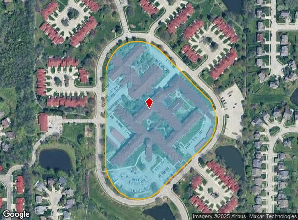 6302 Robin Run W, Indianapolis, IN Parcel Map