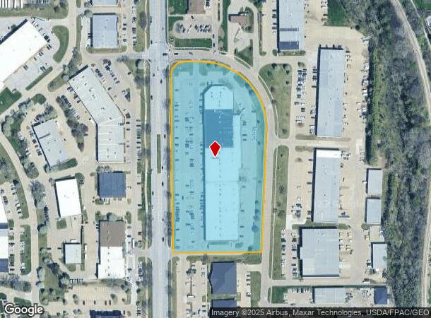 3201 100Th St, Urbandale, IA Parcel Map