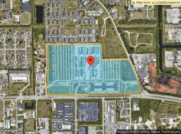  4135 Dr Martin Luther King Blvd, Fort Myers, FL Parcel Map