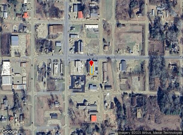  417 E 4Th St, Bernice, LA Parcel Map