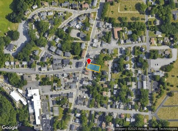1634 Main St, West Warwick, RI Parcel Map