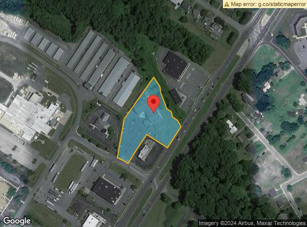  699 N Dupont Blvd, Milford, DE Parcel Map