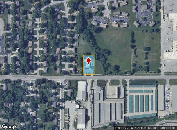 1330 W Dennis Ave, Olathe, KS Parcel Map