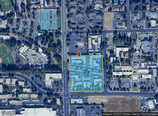 1155 W Center St, Manteca, CA Parcel Map