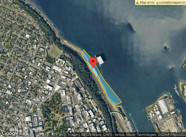  550 Dock St, Tacoma, WA Parcel Map