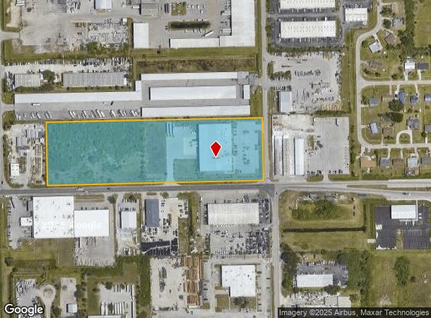  3307 Hanson St, Fort Myers, FL Parcel Map