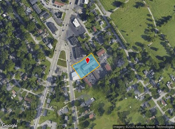 1636 Slate Run Rd, New Albany, IN Parcel Map