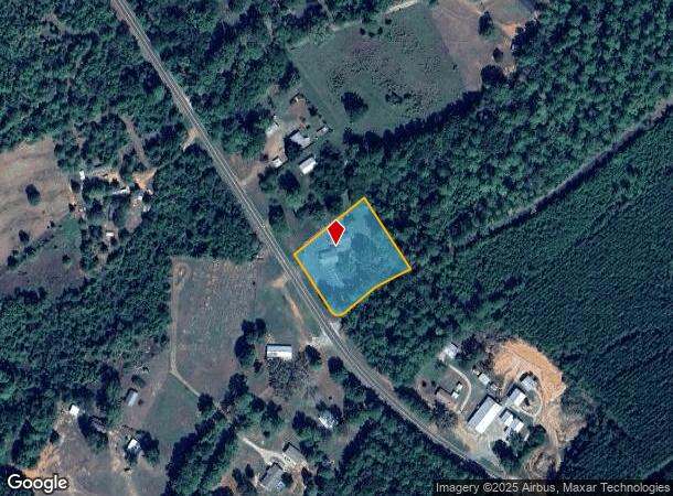 12232 Fm 343, Cushing, TX Parcel Map