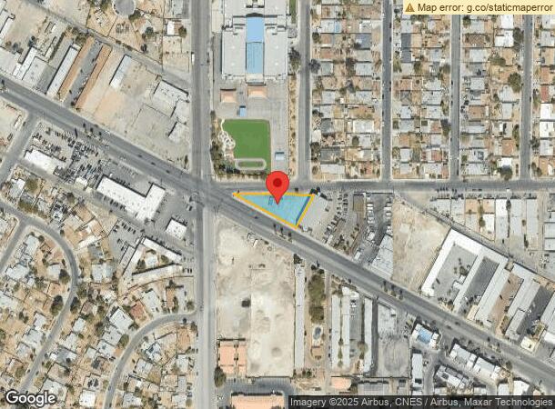  1801 Fremont St, Las Vegas, NV Parcel Map