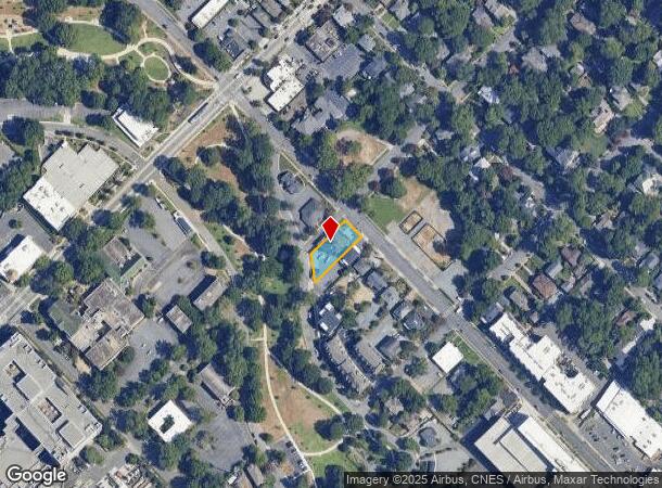  1800 E 7Th St, Charlotte, NC Parcel Map