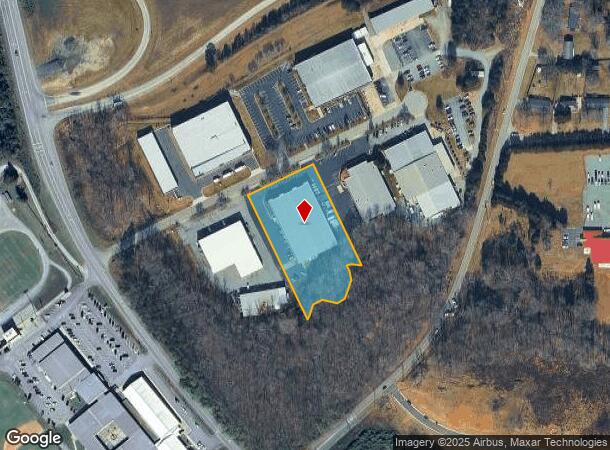 25 High Tech Blvd, Thomasville, NC Parcel Map